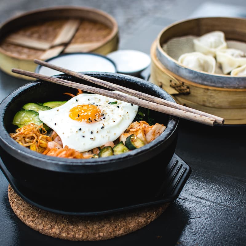 Photo of beautifull arrange food