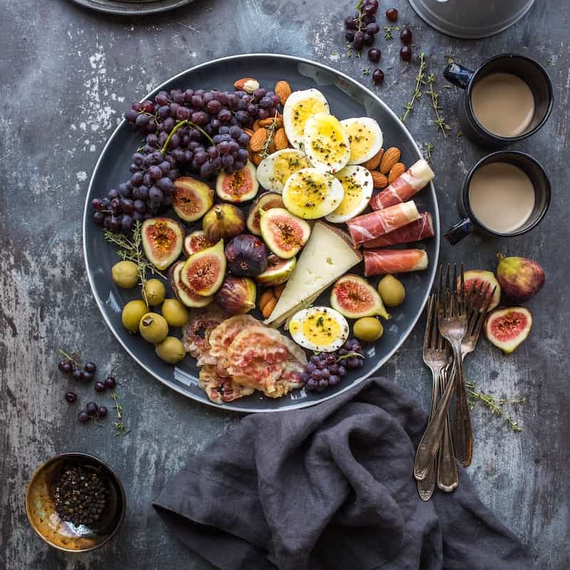 Photo of beautifull arrange food